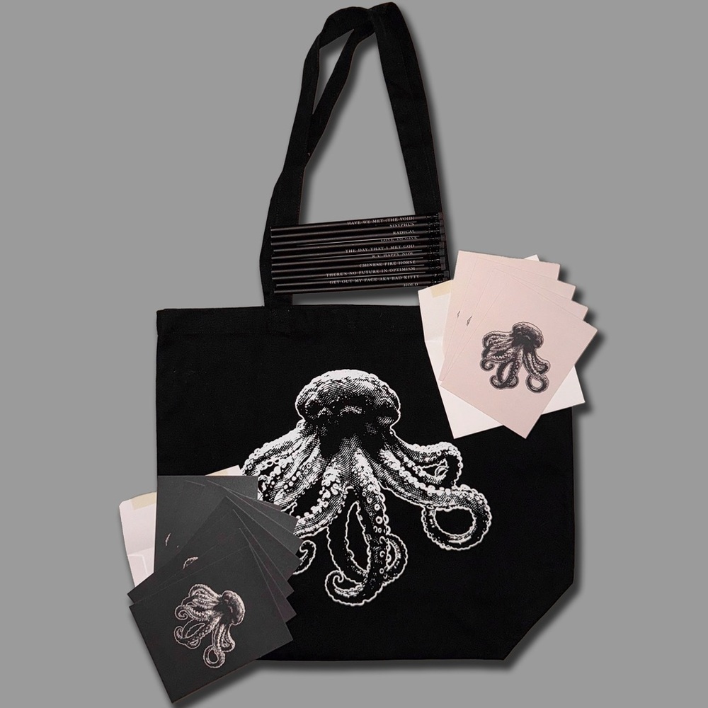 Garbage happy endings 2025 vip merch tote bag pencils Shirley Manson